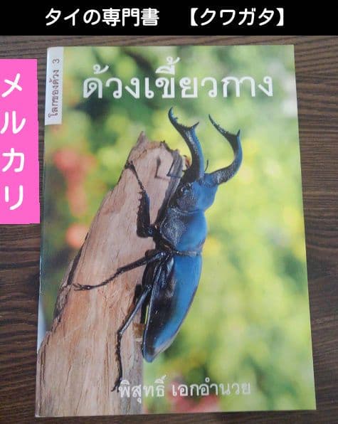 【輸入本】タイの専門書【クワガタ】