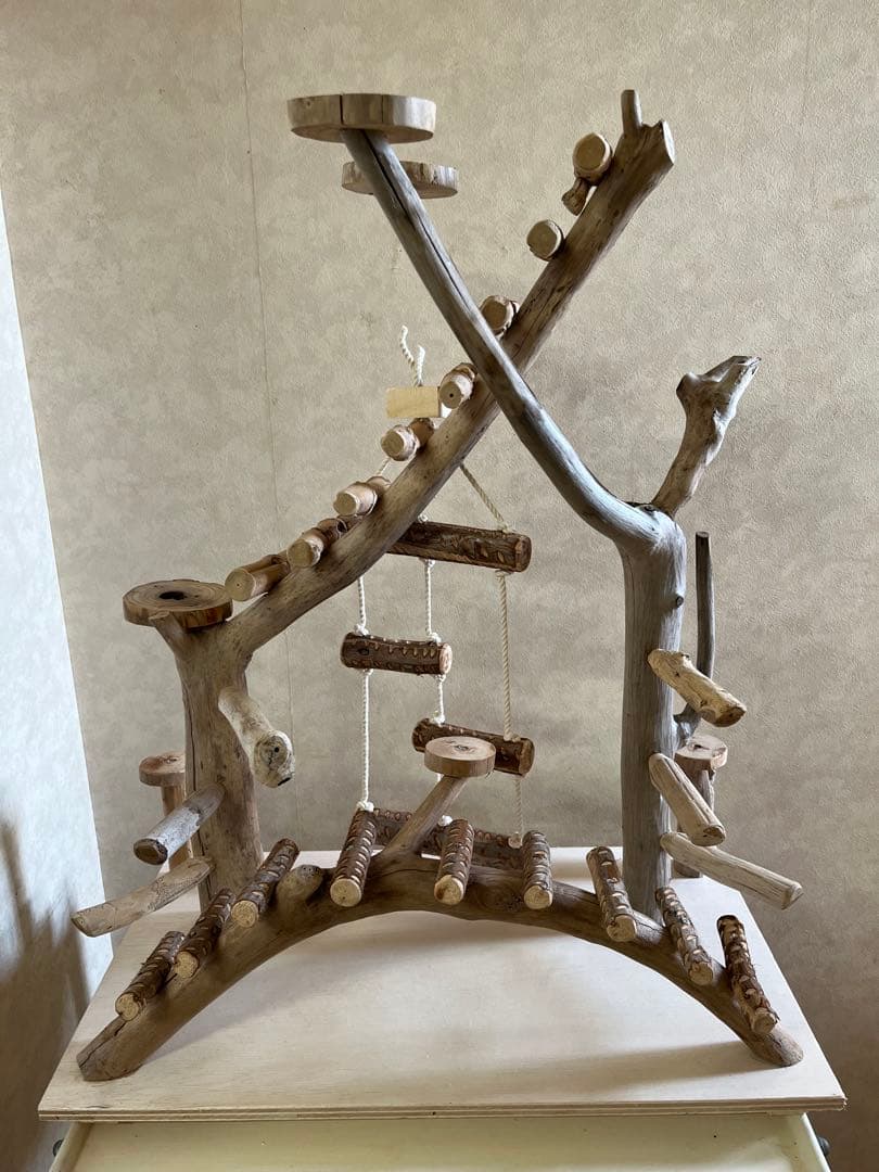 鳥インコ止まり木バードアスレチックバードジム大サイズ