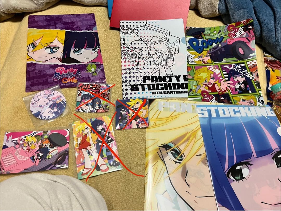 パンティ&ストッキングwithガーターベルト グッズ セット