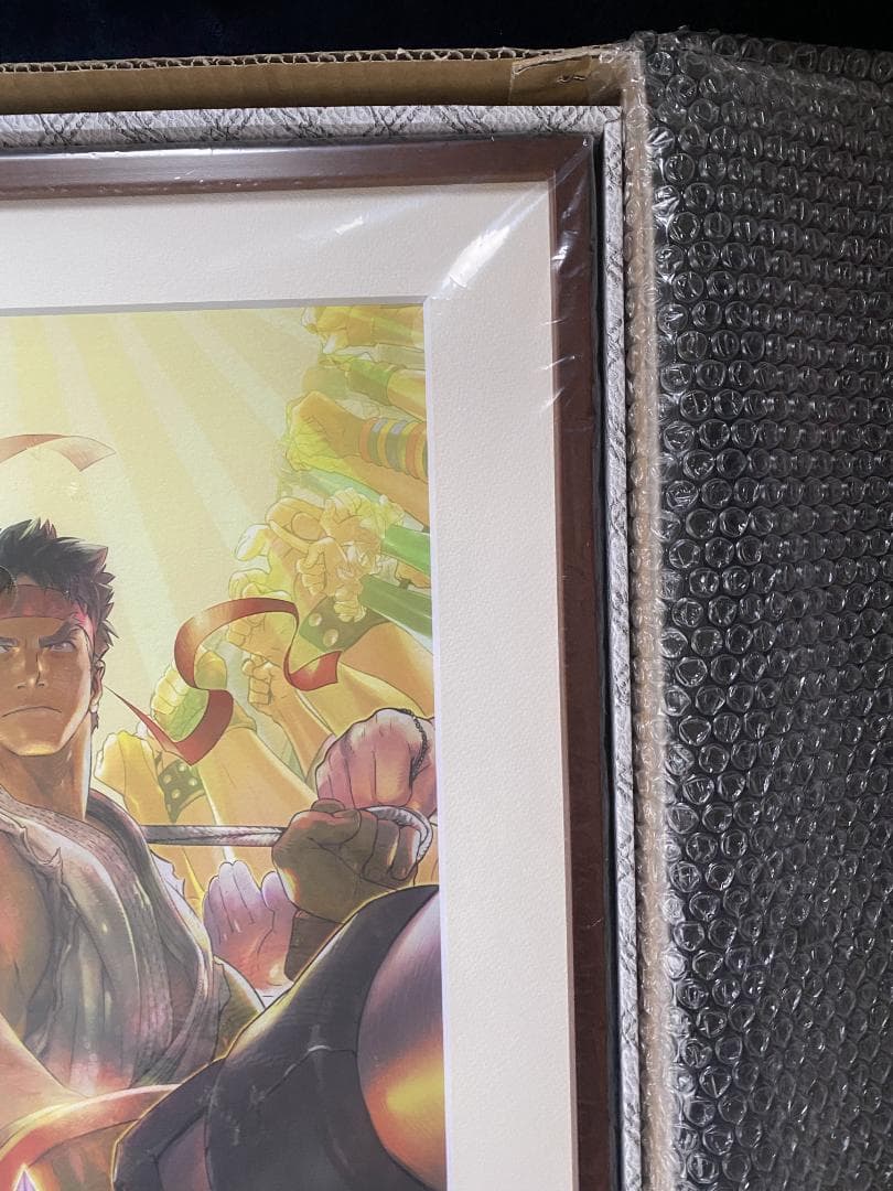 ストリートファイター 30th 額装グラフィックアート シリアルナンバー入り