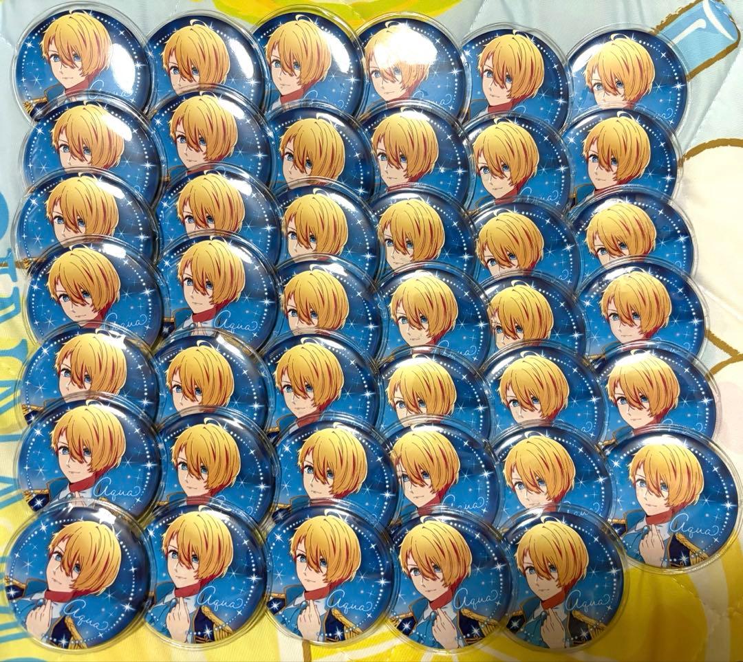 推しの子 トゥインクルスター 缶バッジ 星野アクア