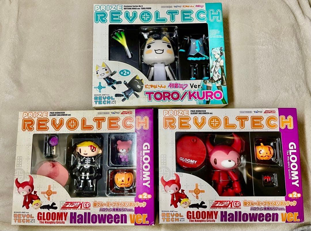 REVOLTECH フィギュアセット TORO/KURO GLOOMY