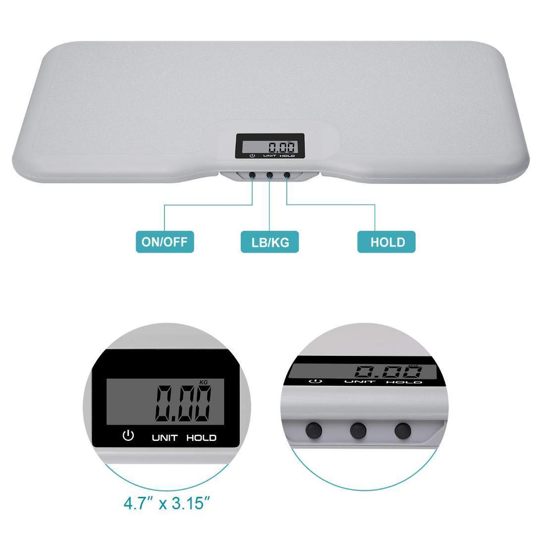 ICARE-PET SNO-PS05 大型犬用の体重計 1-150kgまで測れる