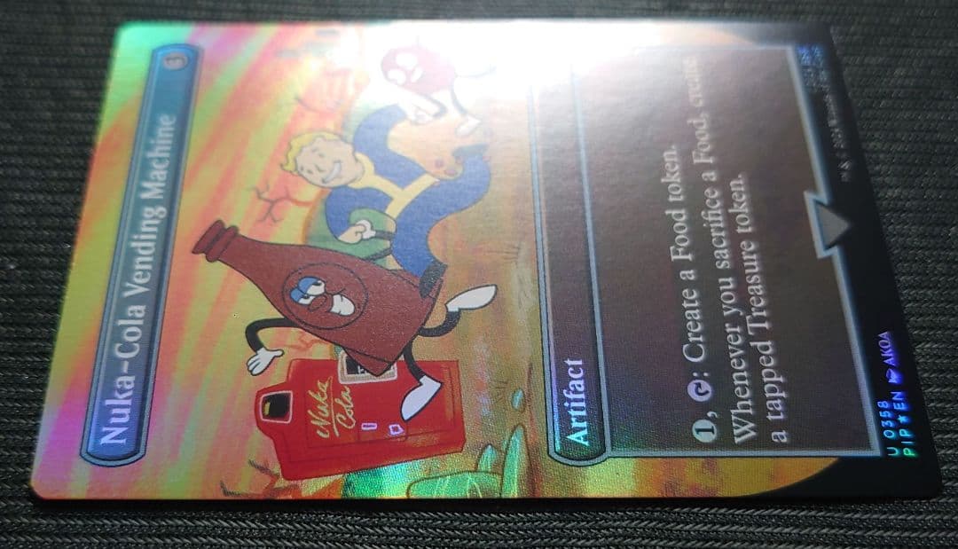 mtg 高騰中 稀少 ヌカコーラ自動販売機 ボーダーレス 英語 FOIL pip