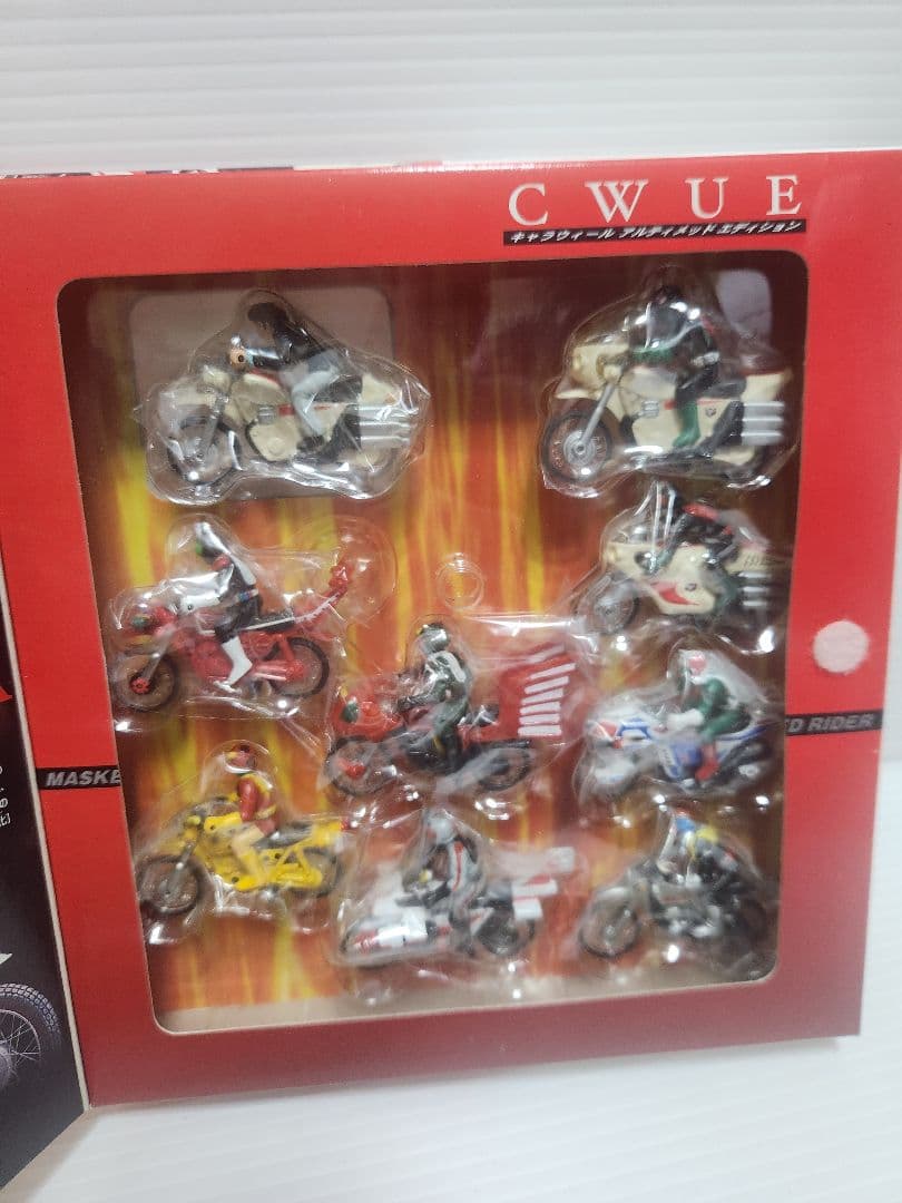 ハイパーホビー限定 with本郷猛 キャラウィール 栄光の8人のライダーマシーン