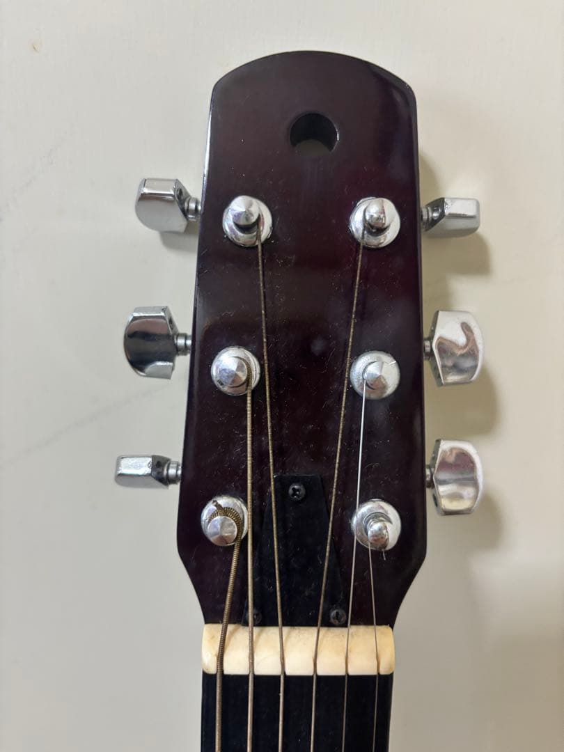 ギター詳細不明音出し確認済み TINNYBOY PORTER製ケース付き 現状品