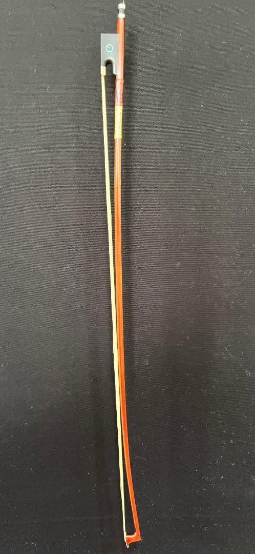 木製バイオリン弓 アバロンインレイ付き