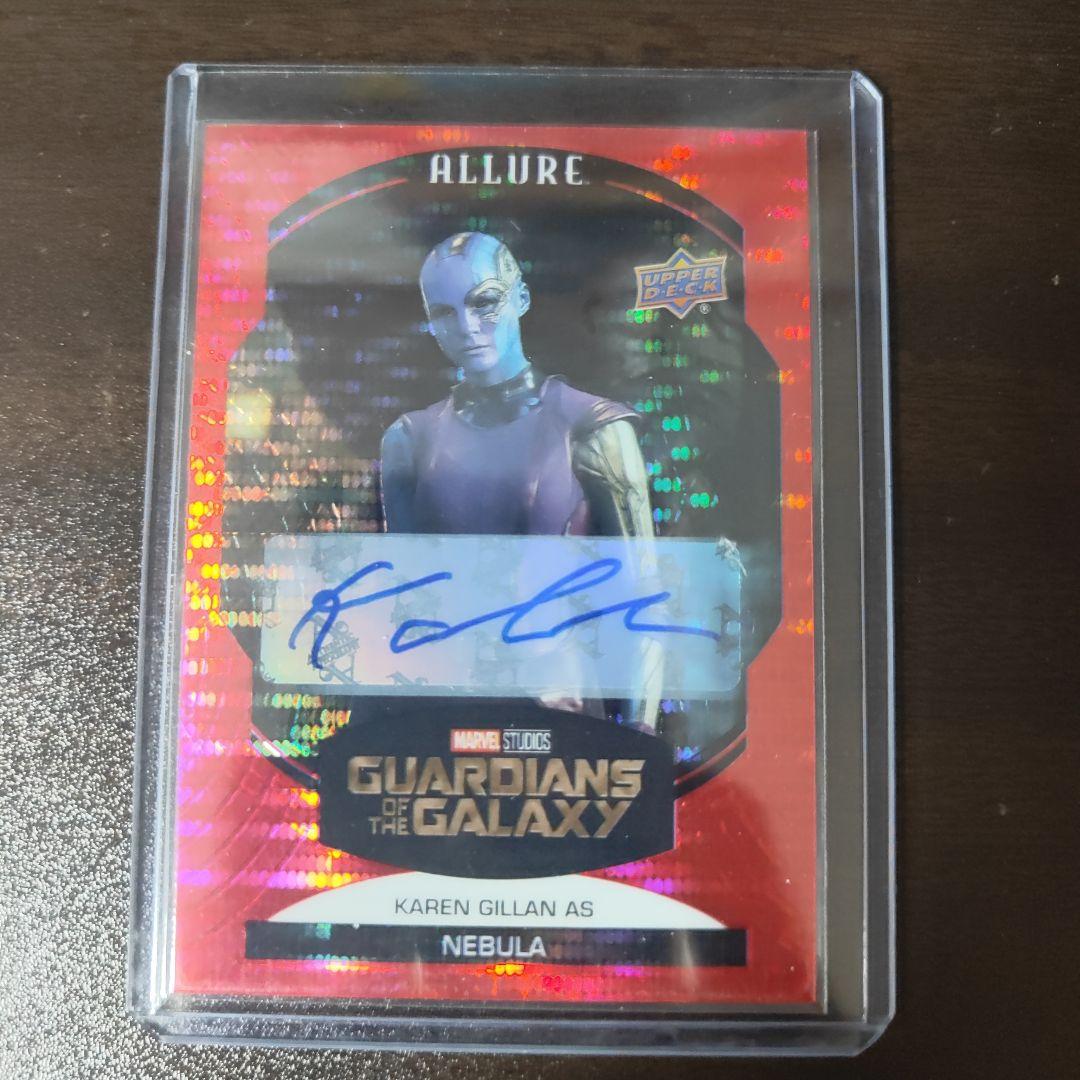 MARVEL allure ネビュラ　サインカード