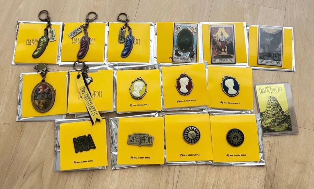 ミセスグリーンアップル　バベルの塔　ランダムガチャ　コンプリート　特典付き