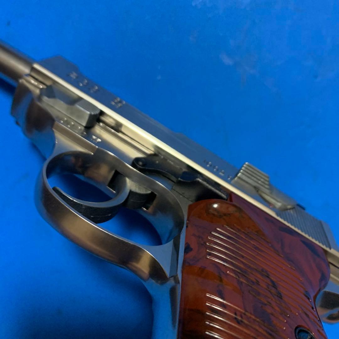 ⭕️★マルシン ワルサーP38ニッケルフィニッシュ ABS樹脂製 未発火モデルガン