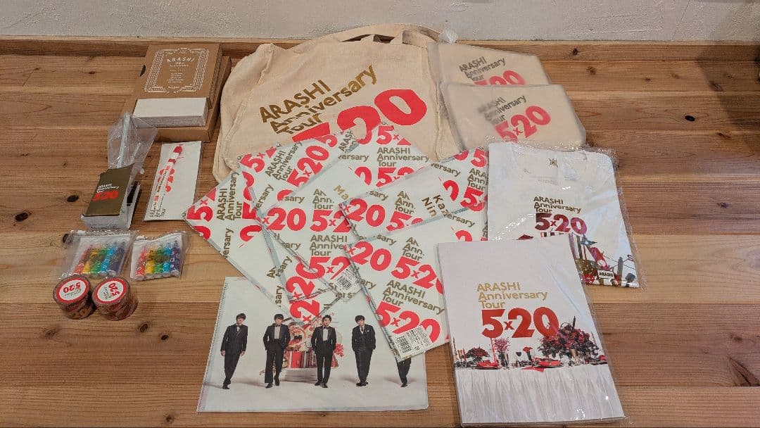 嵐 2018-2019 5✕20 ライブ グッズ まとめ売り　嵐グッズ　5×20