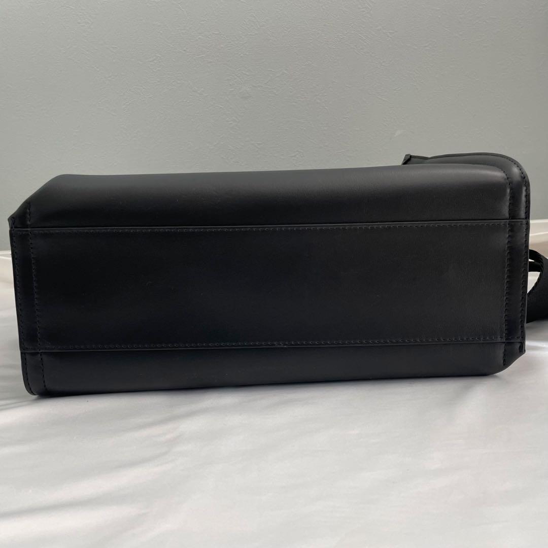 【極美品】モンブラン 2way ソフト スモール トートバッグ ブラック