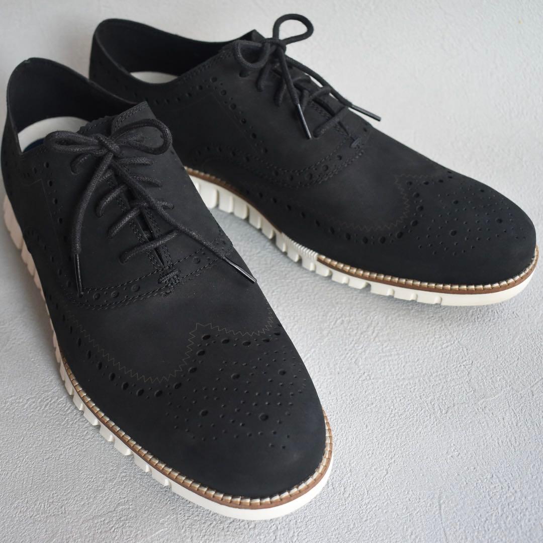 未使用級Cole Haan ゼログランド ウィングチップ　オックスフォード12W