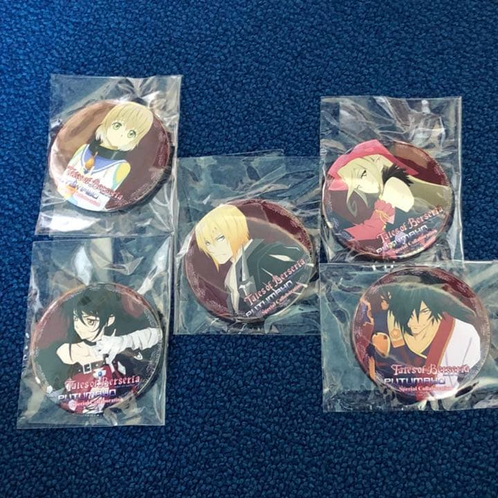 テイルズ オブ ベルセリア プトマヨ コラボ 缶バッジ 5点セット アイゼン