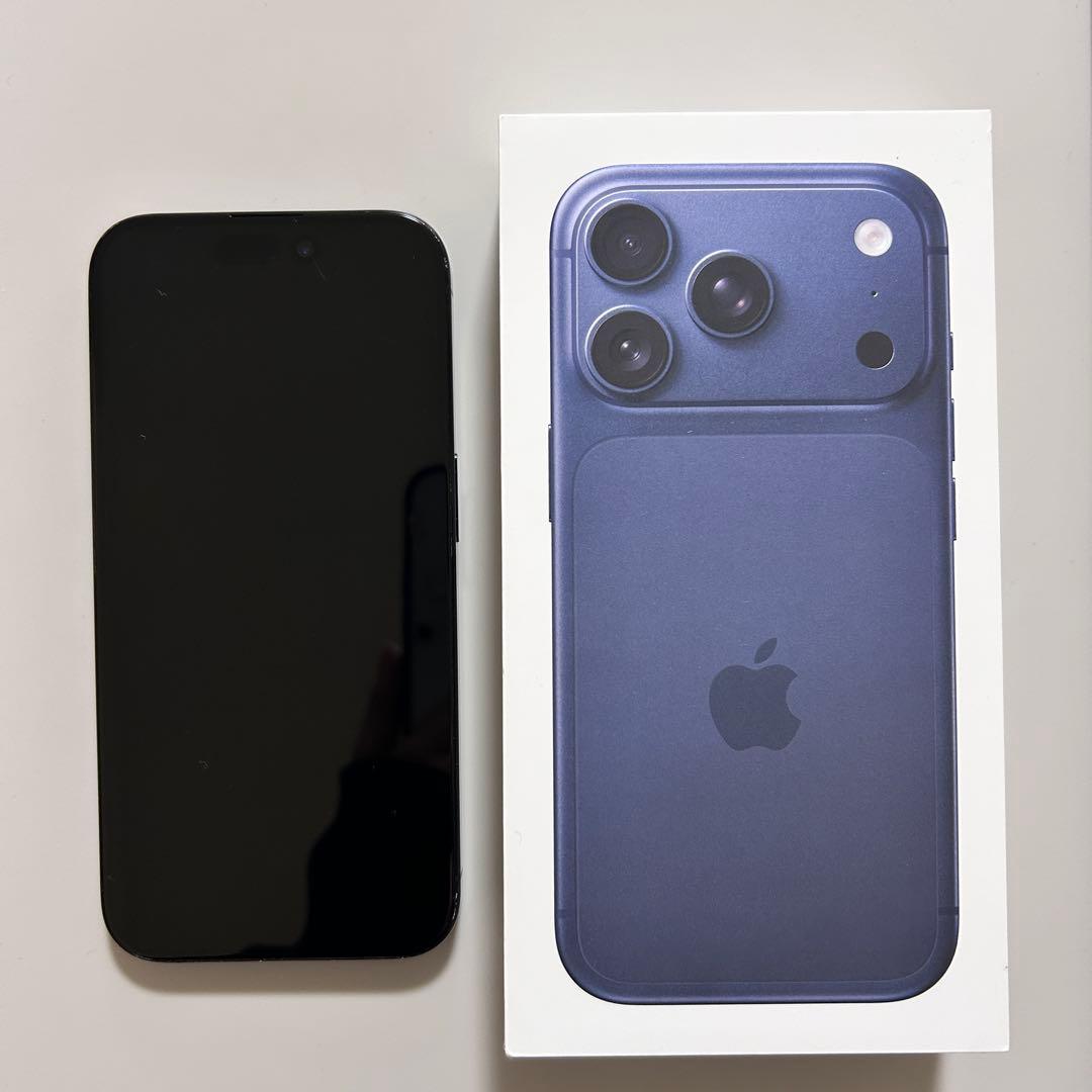 Apple iPhone 15Pro ブルーチタニウム 256GB