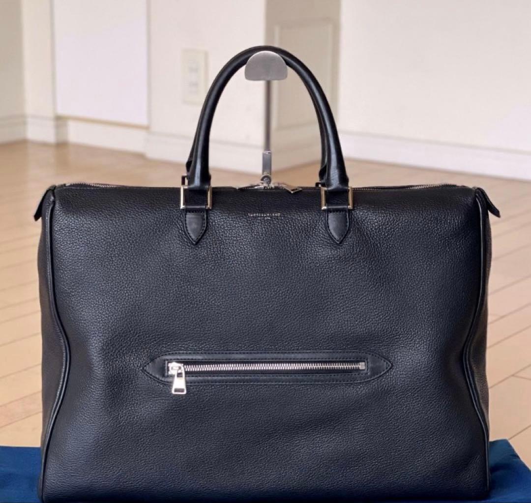 TOMORROWLAND ビジネスバッグ ブラック レザー