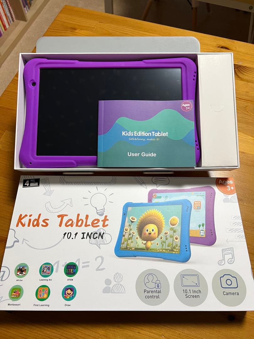 PRITOM プリトム 10インチ キッズタブレットGMS認証 32GBパープル