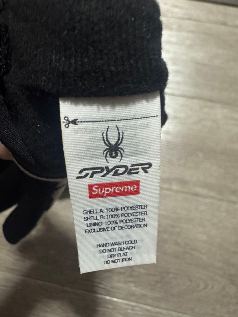 24fw Supreme SPYDER スパイダー ネット グローブ　M