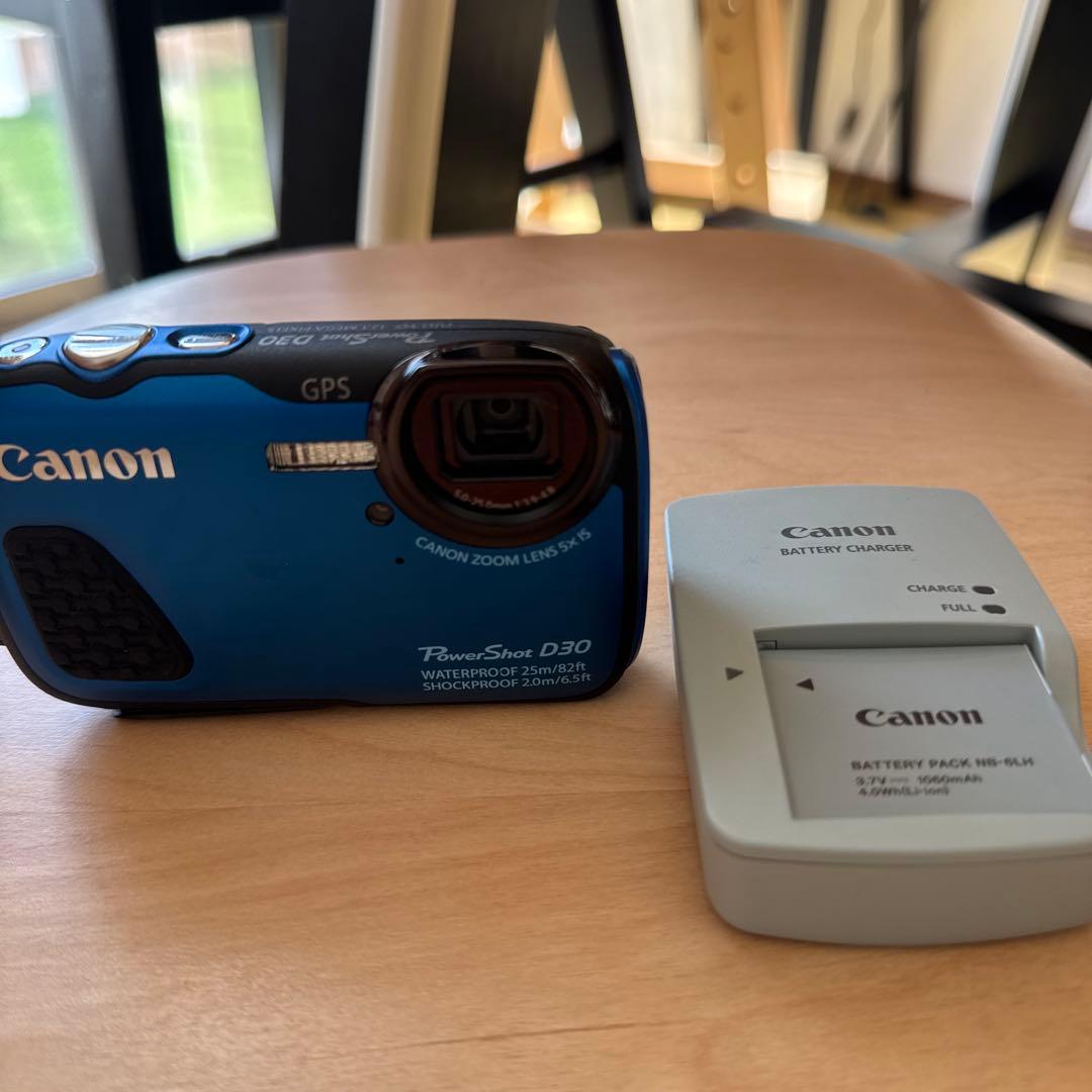 Canon PowerShot D30 防水デジタルカメラ