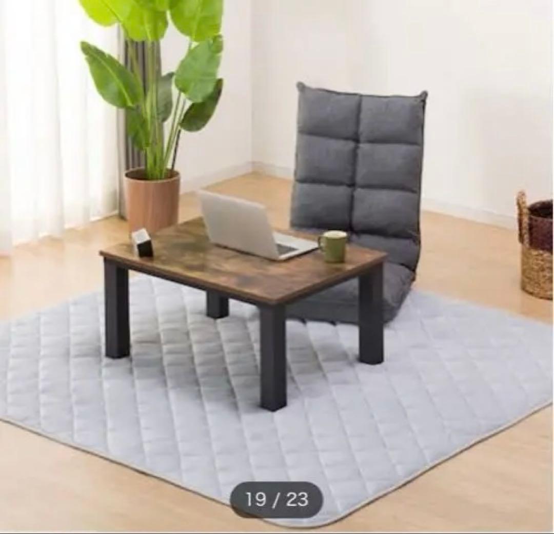 ニトリ　こたつテーブル　長方形　80㎝×60㎝×38㎝　ブラウン 木製