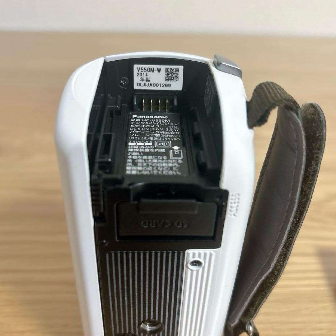 【美品】Panasonic HC-V550M ビデオカメラ キャリングケース付