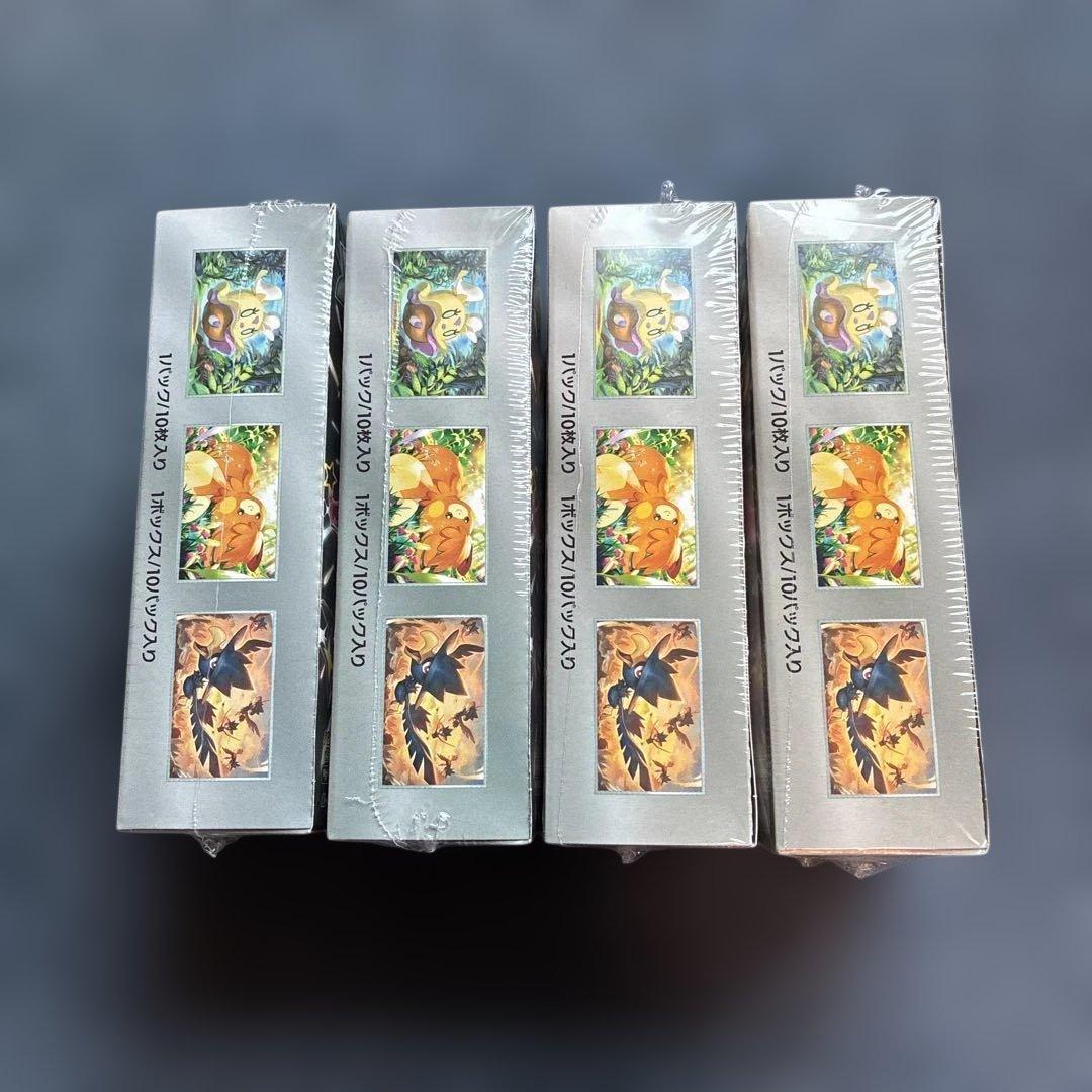 基*す様 ポケモンカードゲーム　シャイニートレジャーｅｘ　シュリンク付　4箱