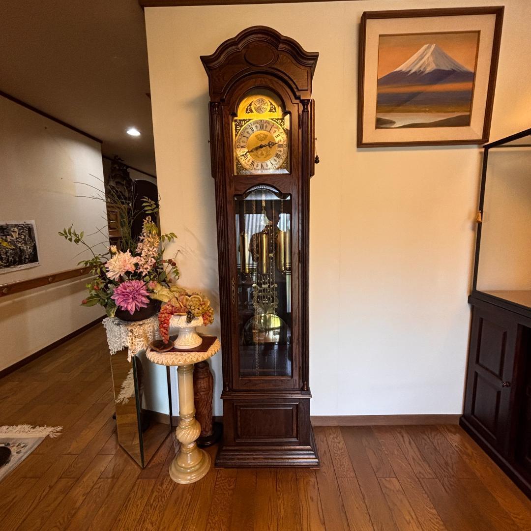 最終価格　銀座和光 グランドファーザークロック ベルギー製 ドイツ製ムーブメント