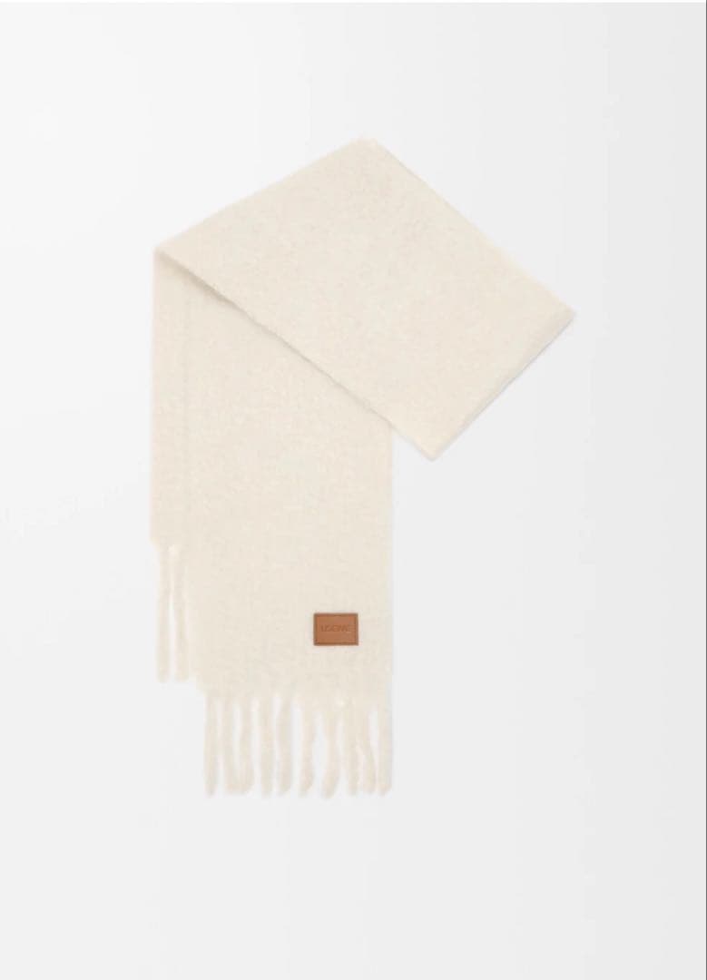 LOEWE スカーフ（モヘア&ウールブレンド）