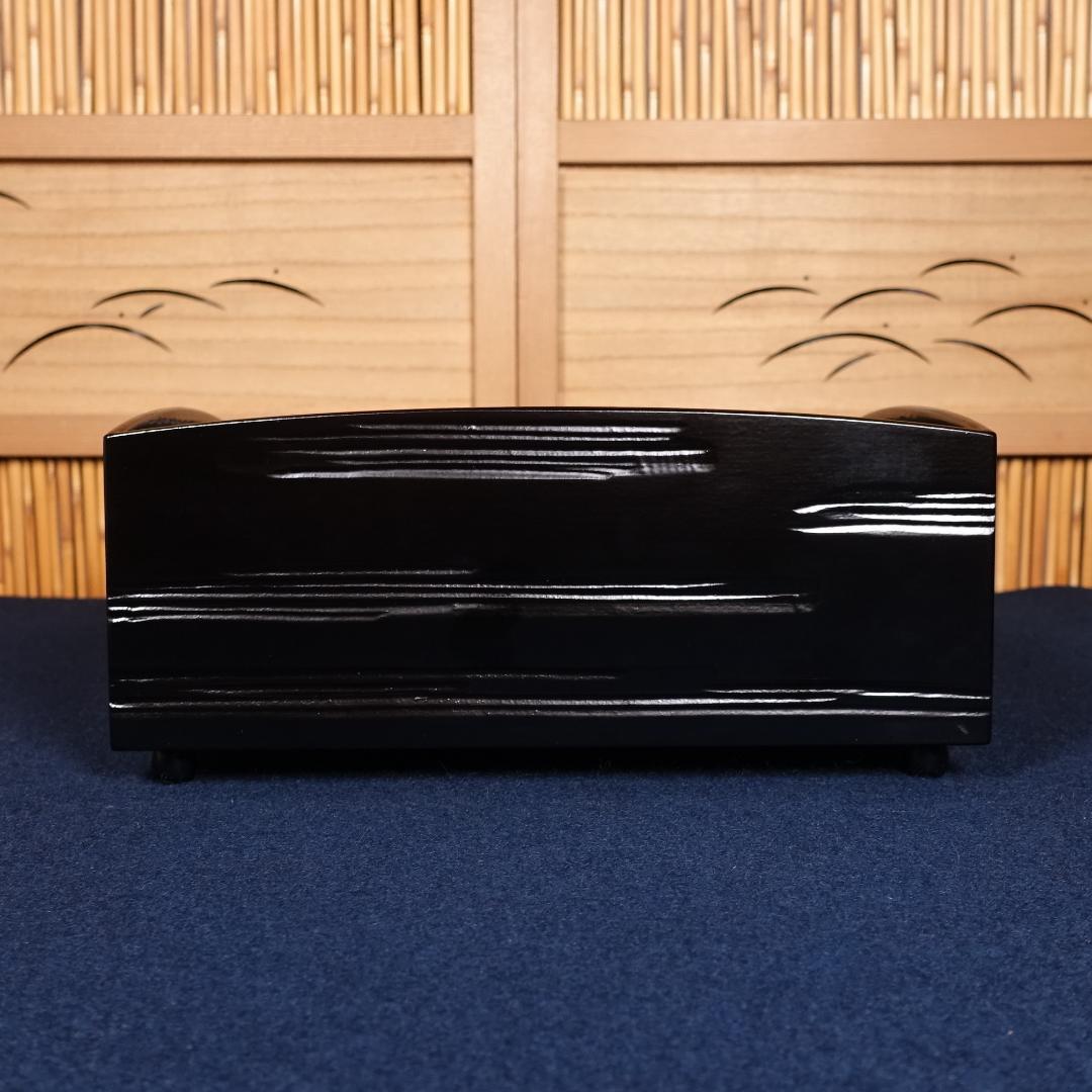 漆匠 川端近左 粒足煙草盆 共箱 茶道具 煙草道具 喫煙