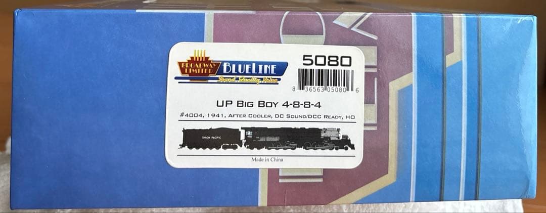 ブロードウェイリミテッド ブルーライン 5080 UP BIG BOY 4004