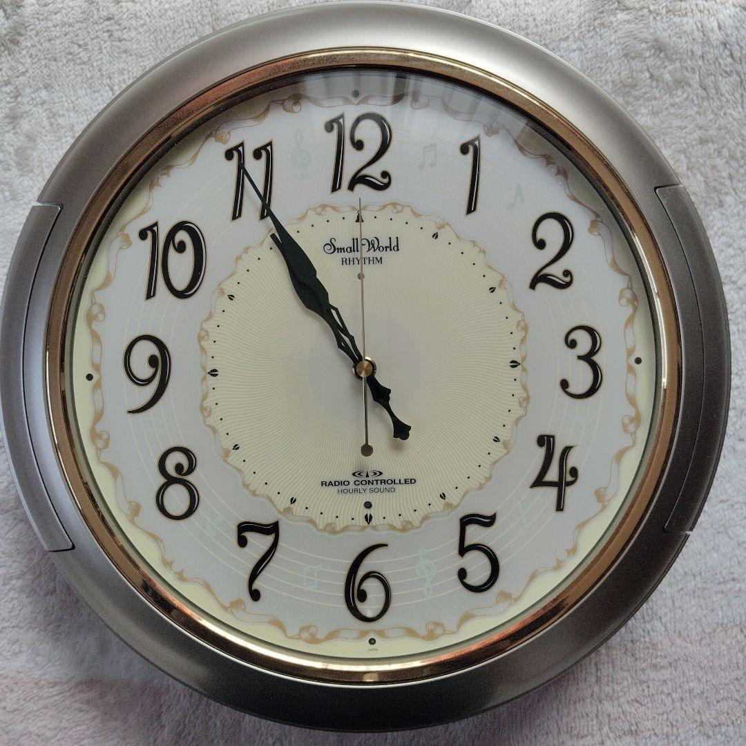 リズムからくり時計　スモールワールド音楽隊　電波時計