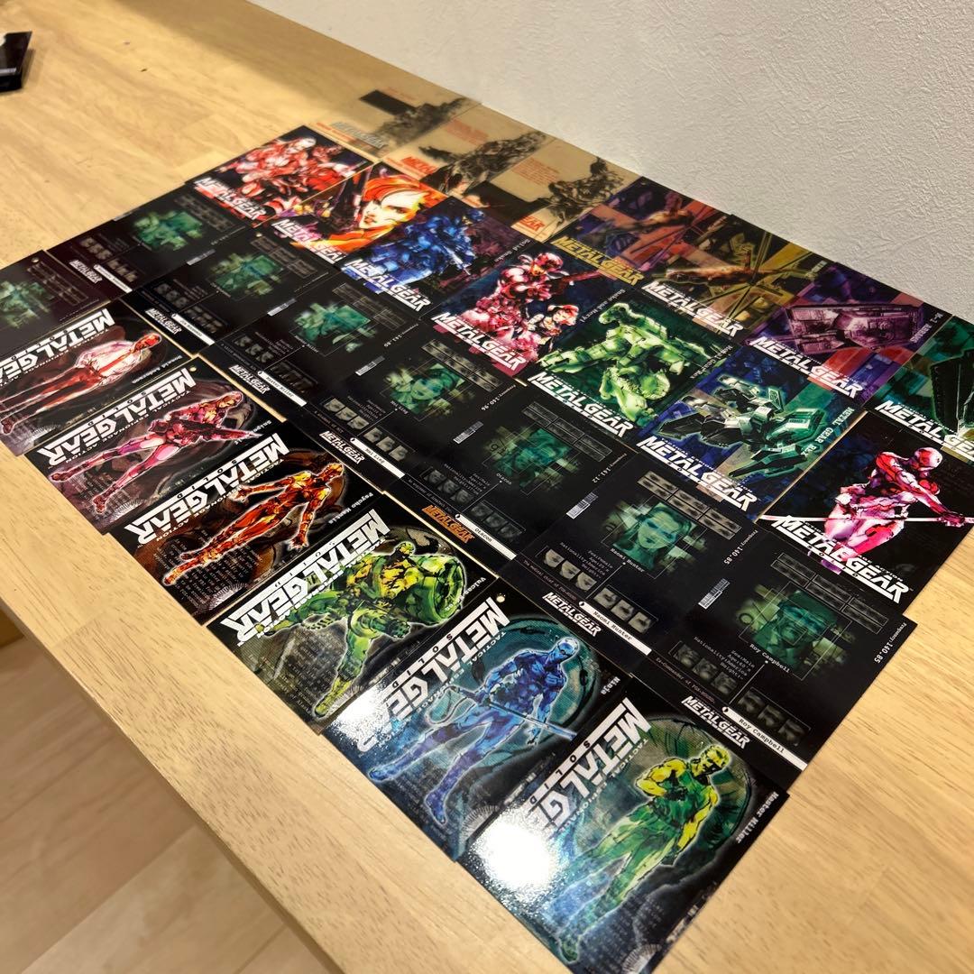 【売り切り】L GEAR SOLID メタルギア　カード93枚セット