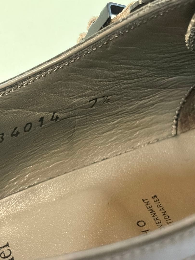 靴 foot the coacher ANARCHO DOUBLE BELT