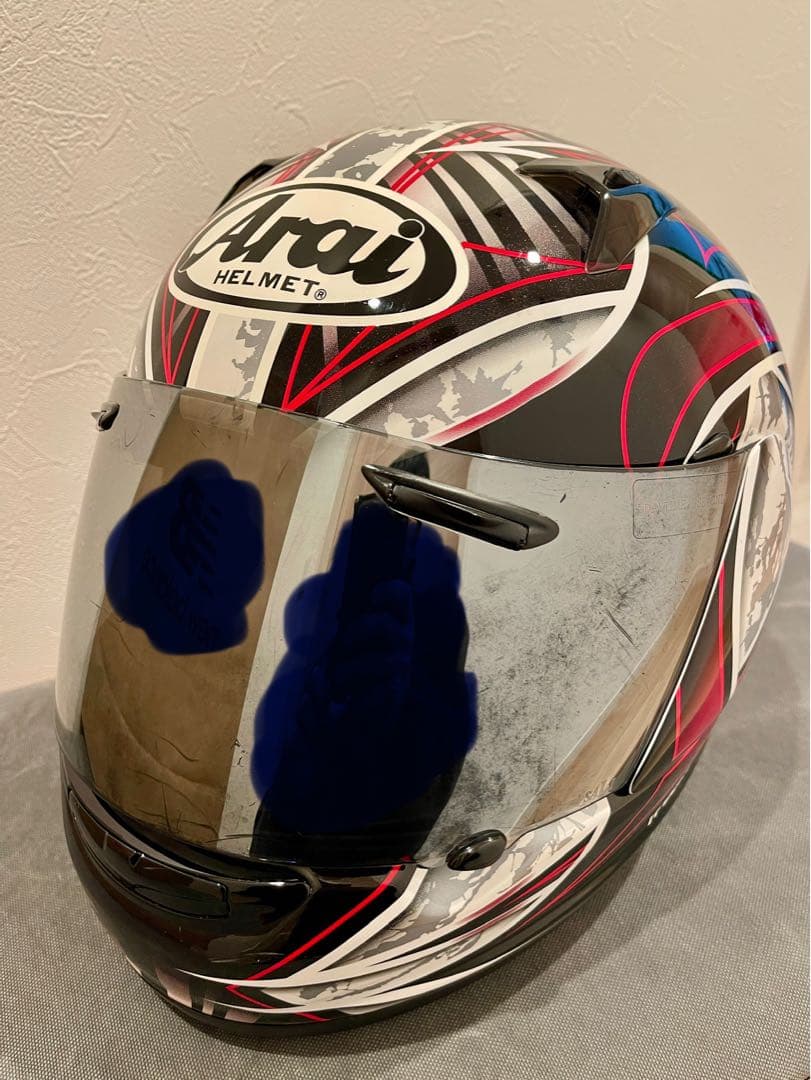 Arai Astro-IQ FLASH レッド Mフルフェイスヘルメット2016