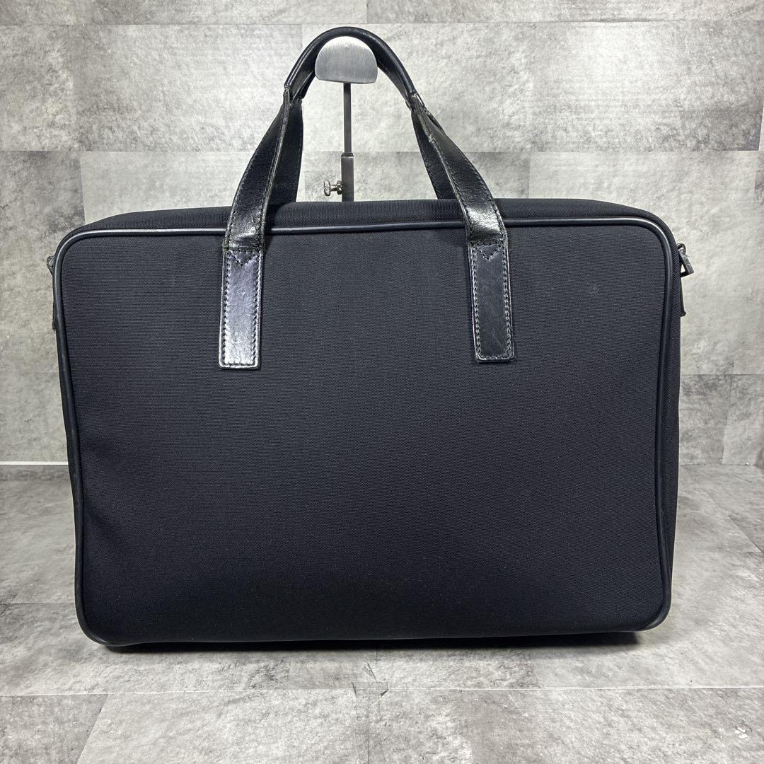 【訳あり】GUCCI グッチ ビジネスバッグ パソコンバッグ ナイロン ブラック
