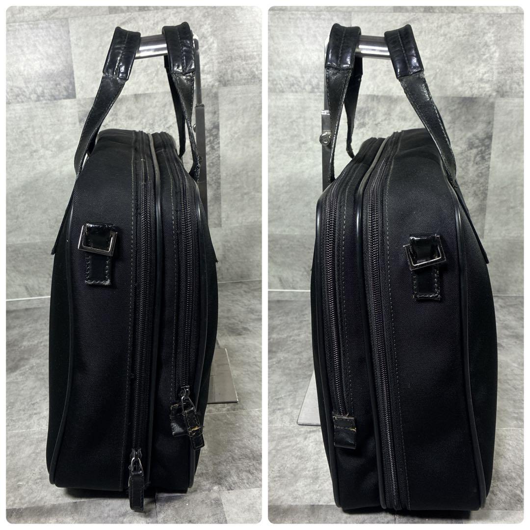 【訳あり】GUCCI グッチ ビジネスバッグ パソコンバッグ ナイロン ブラック