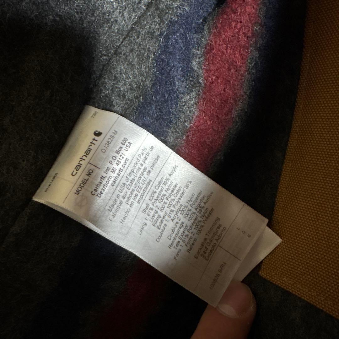 現行 カーハート デトロイトジャケット 103828 ブランケット J3828