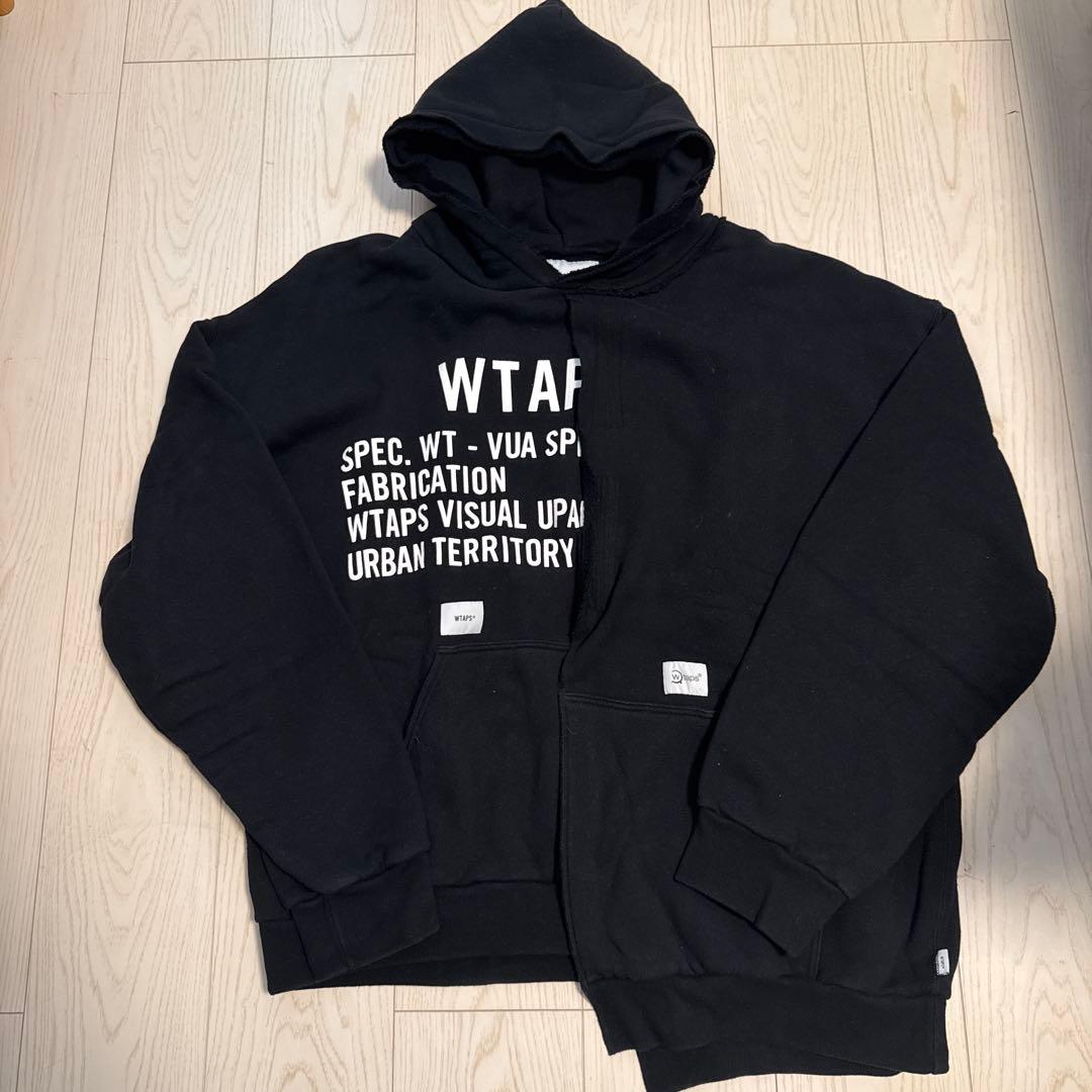トップス WTAPS RAGS HOODED 211ATDT-CSM39 BLACK L