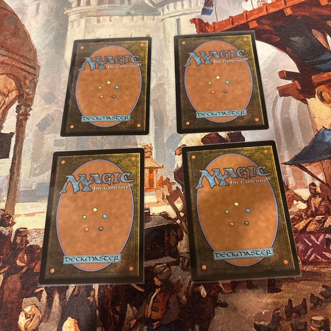 MTG 不毛の大地　英語４枚