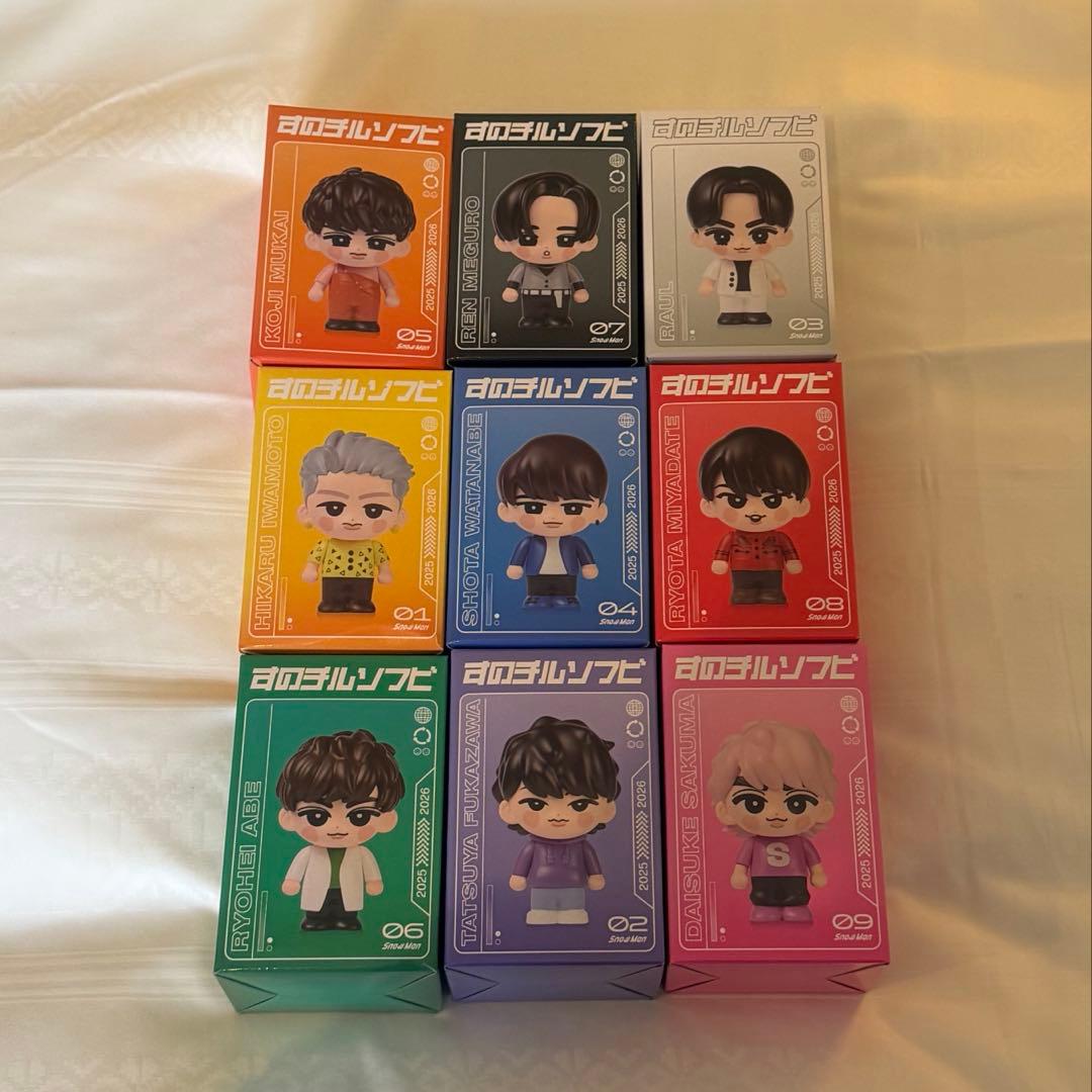 Man ON すのチル ソフビ 9人 コンプリート