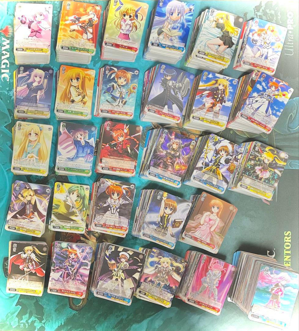 ヴァイスシュヴァルツ リリカルなのは 過去弾 各種4コン オマケ付き