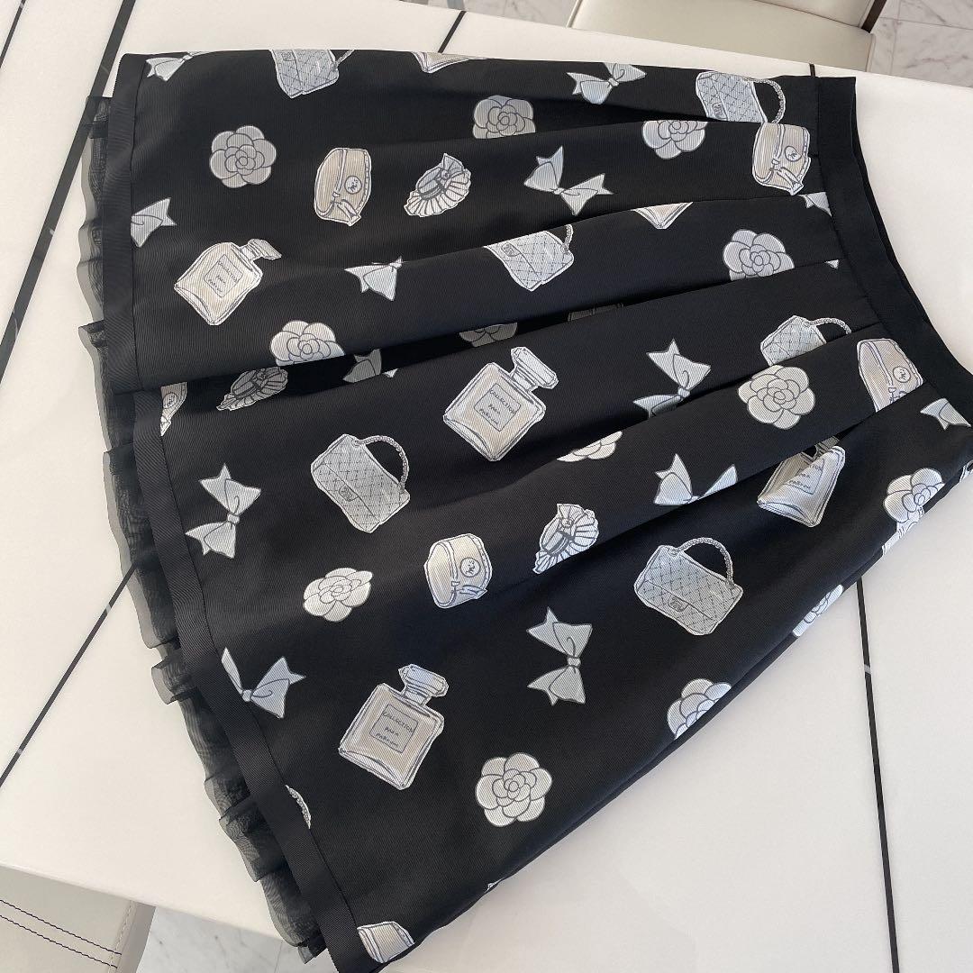 総柄、美品、フレアスカート