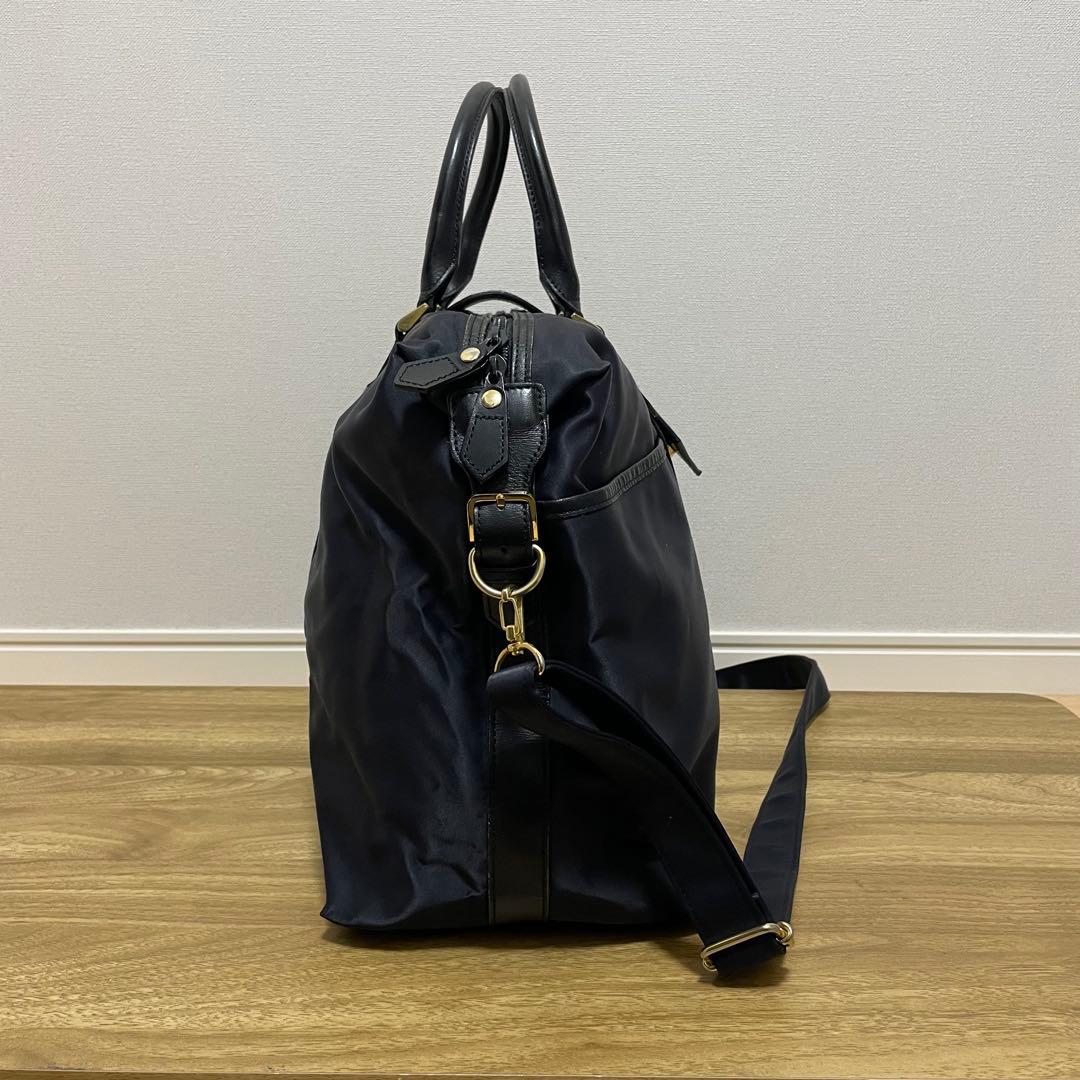 《美品》SAINT LAURENT（サンローラン）ナイロン×レザー ハンドバッグ
