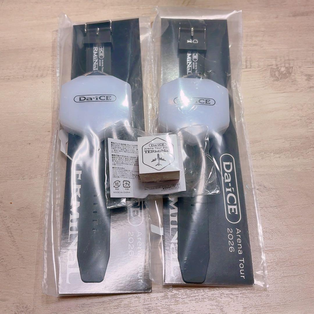 Da-iCE TERMiNaL ブレスレットライト＆ハンコ 3個セット