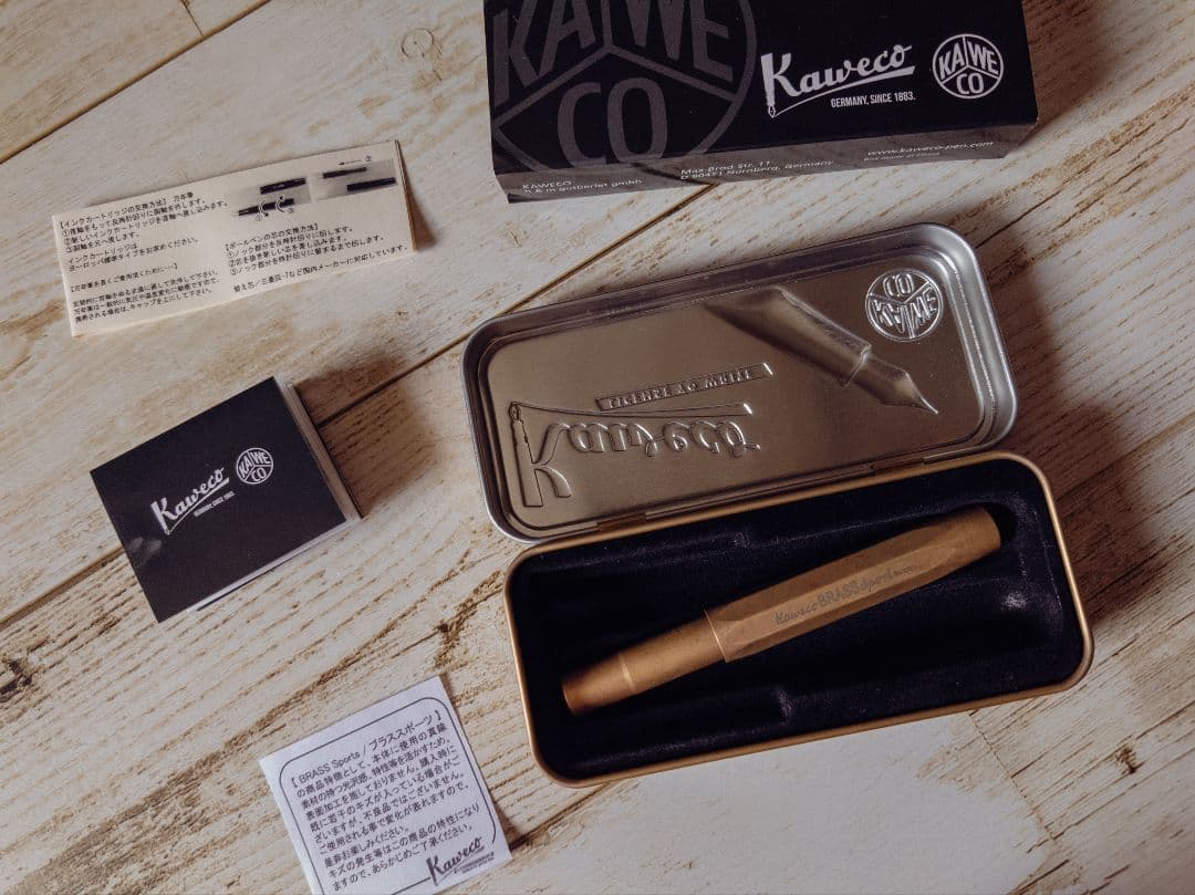 筆記具 Kaweco Brass Sport