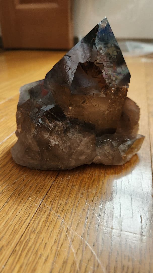 新春値下げ✨1.41kg　極上　エレスチャルスモーキークォーツカテドラル　水晶