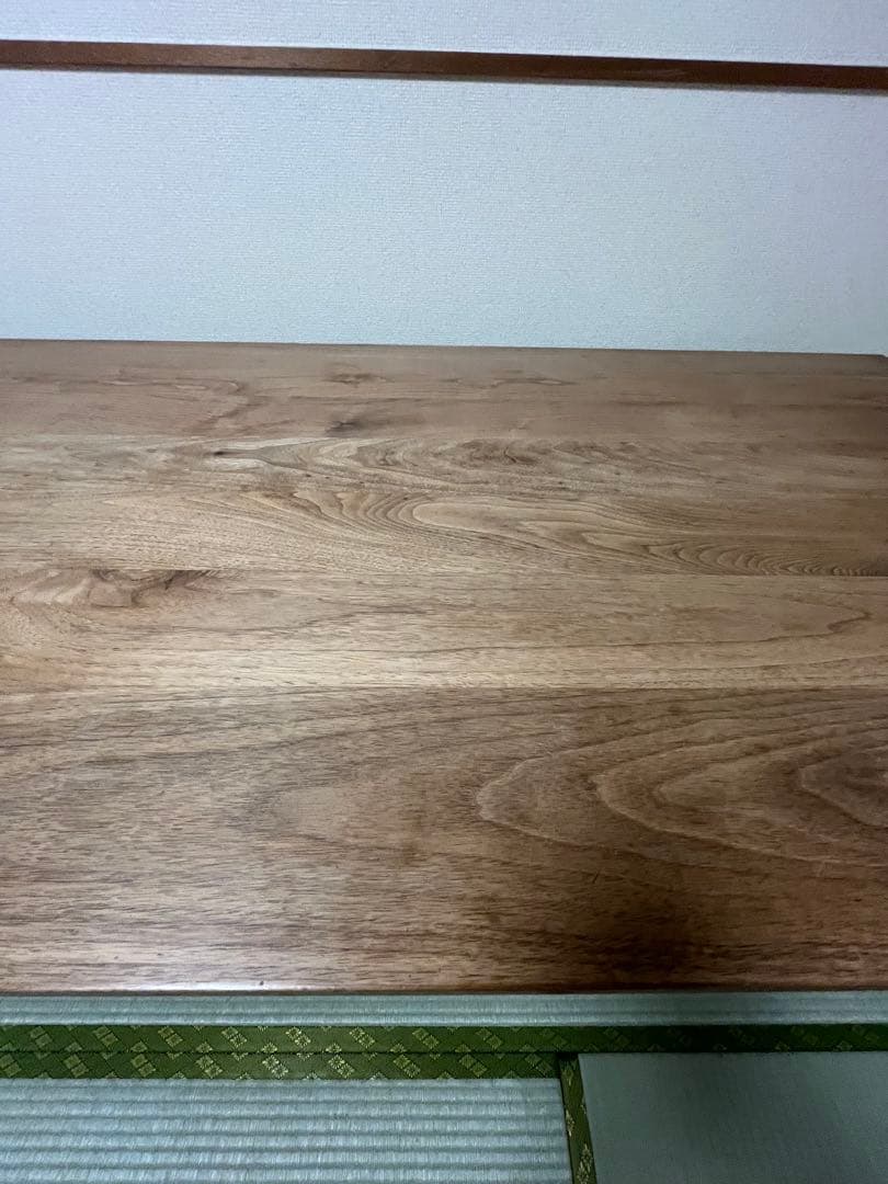 【値下げ】greeniche ダイニングテーブル 無垢材ウォルナット　特注サイズ