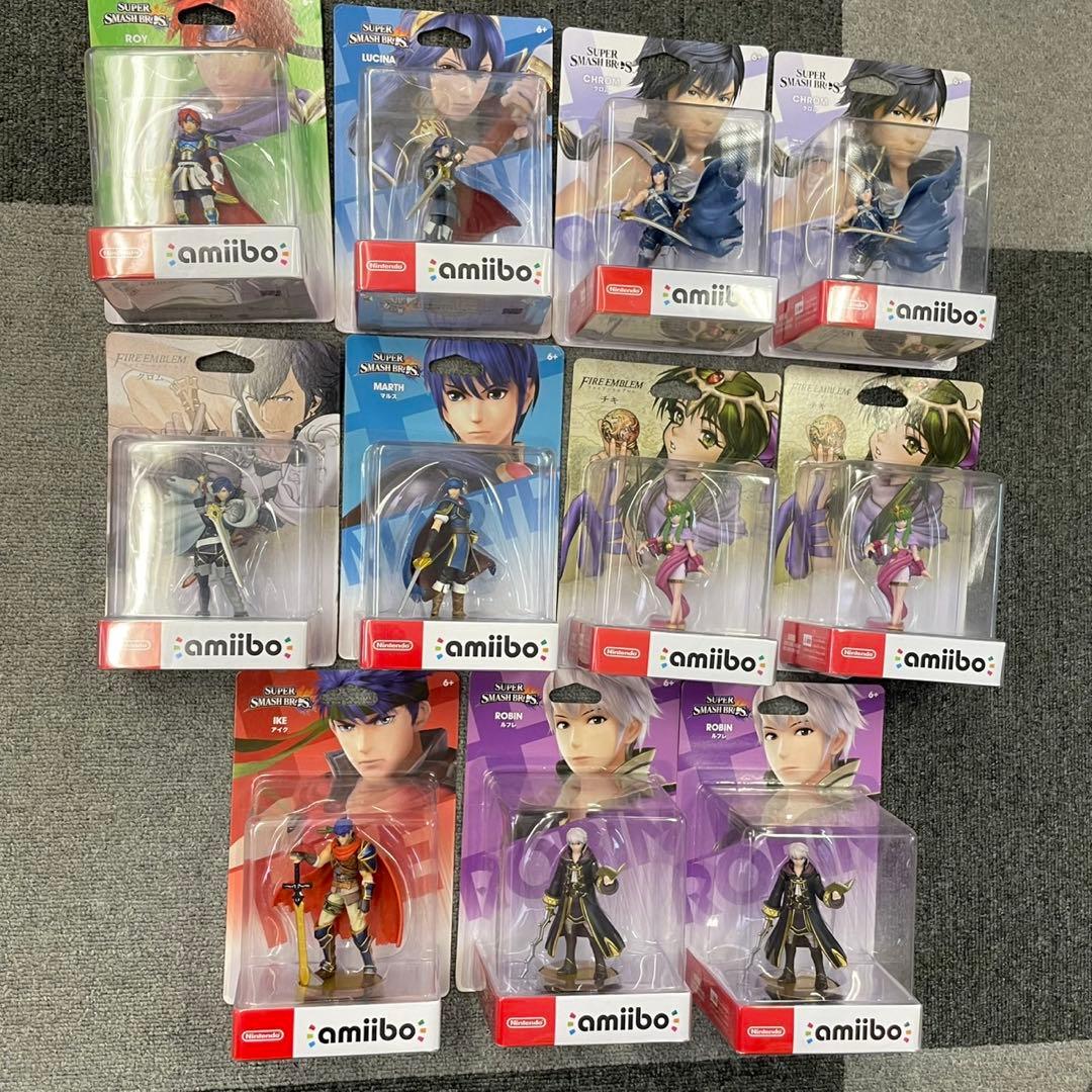 amiibo まとめ売り ロイ マルス チキ クロム アイク　等