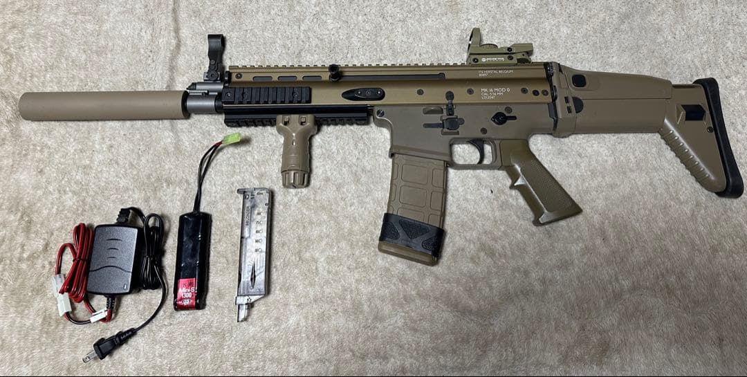 次世代電動ガン東京マルイ SCAR-L【FDE/タンカラー】
