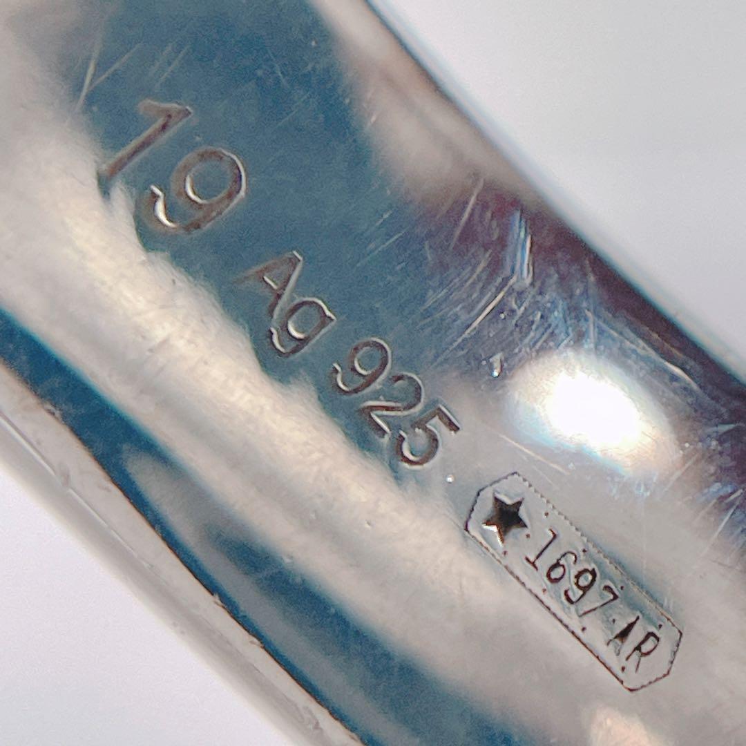 GUCCI シルバー925 Gロゴ　リング 19　インターロッキングG